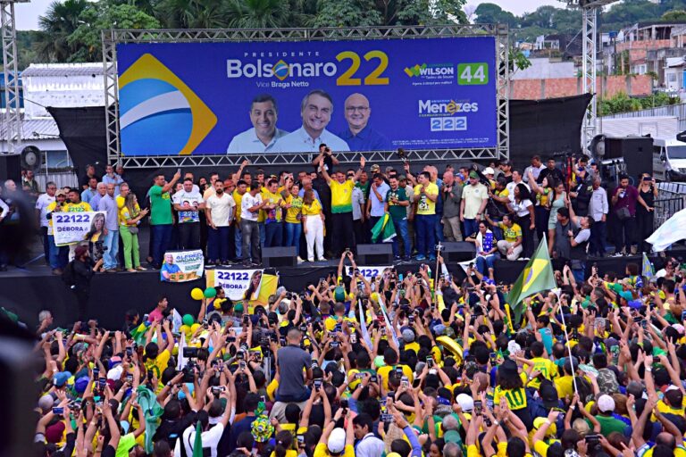Com discurso interativo Capitão Alberto Neto mobiliza população em apoio ao Presidente Bolsonaro