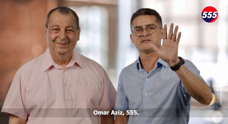 Prefeito David Almeida anuncia apoio e pede voto para o Senador Omar
