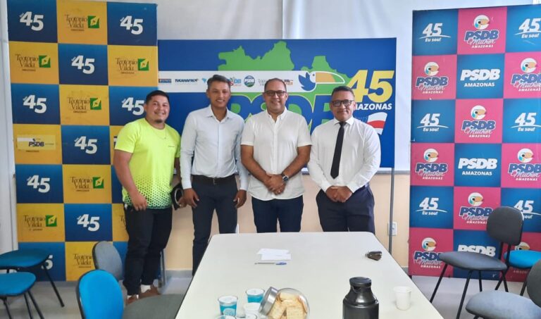 Rodrigo Casanova se filia ao PSDB e lança sua pré-candidatura nesta sexta (15) para vereador em Manaus