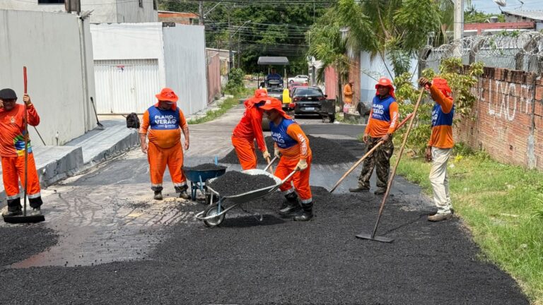 Prefeitura de Manaus avança com o ‘Plano de Verão’ no bairro Nova Cidade
