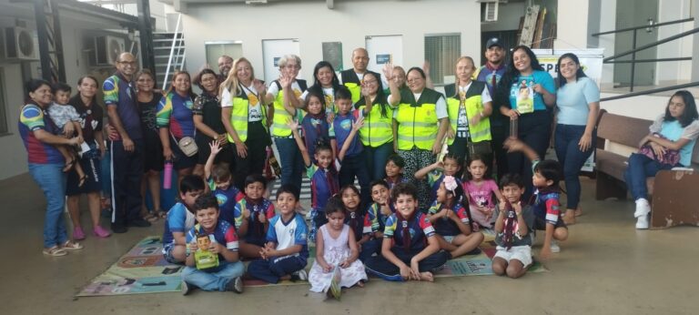 Prefeitura promove ação lúdica de educação de trânsito a ‘Clube de Aventureiros’ da zona Sul