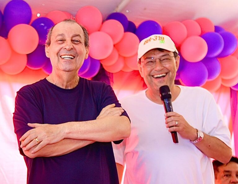 Ao lado de Eduardo Braga, Senador Omar Aziz entrega escola, UBS e infraestrutura em agenda extensa no Careiro