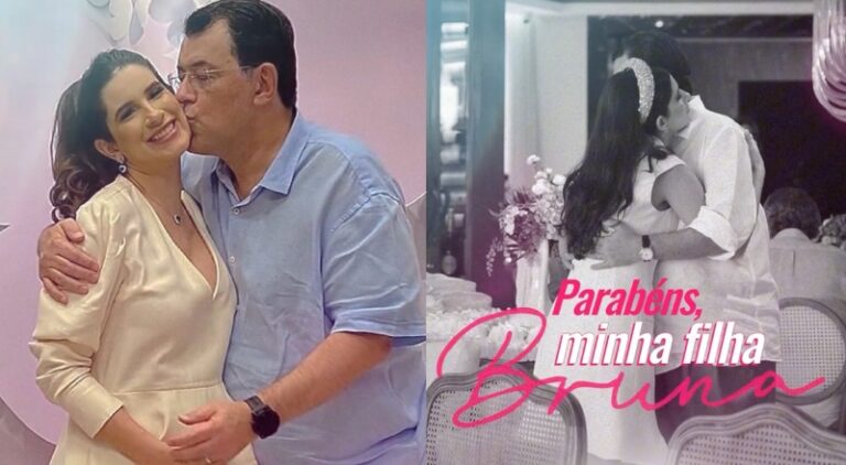 Senador Eduardo Braga celebra aniversário ao lado da filha Bruna; veja vídeo