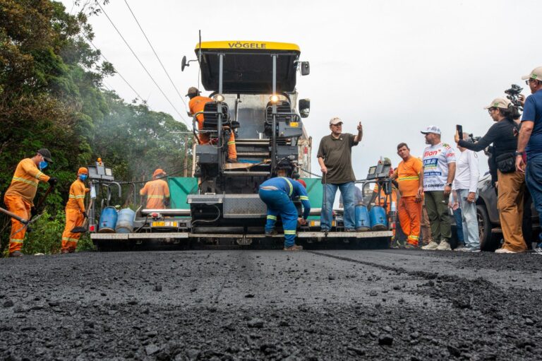Eduardo Braga destaca retomada emergencial de obras na BR-319 e avanços na rodovia
