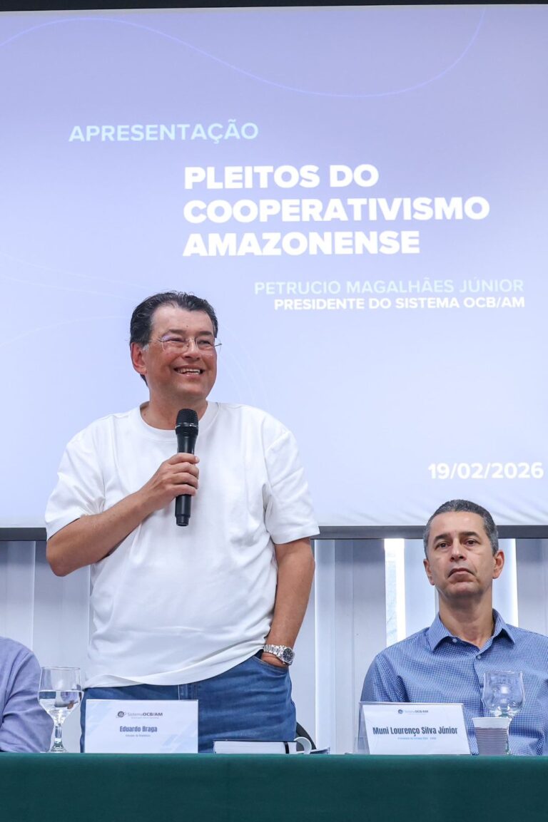 Eduardo Braga reforça apoio ao cooperativismo e defende reconhecimento do custo amazônico em reunião com a OCB/AM