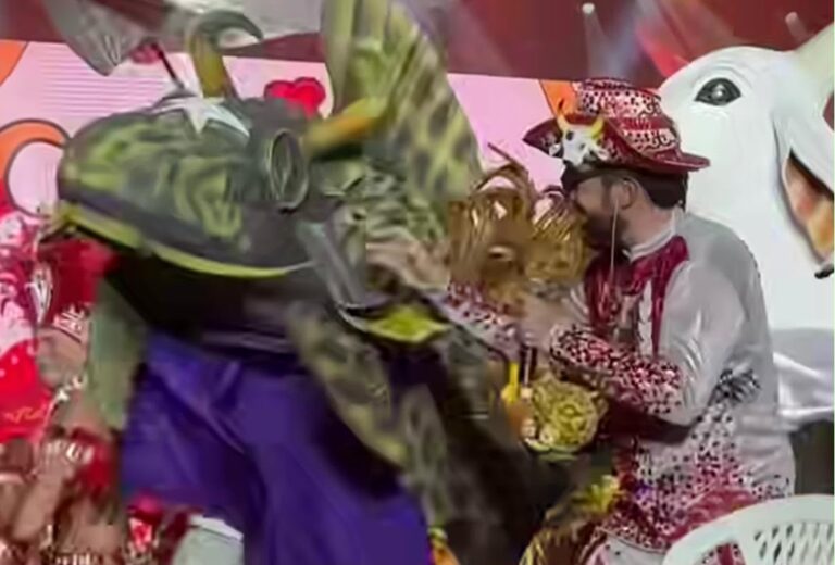 Caprichó? Amo do Garantido cria nova provocação em ‘esquenta’ para Parintins 2026